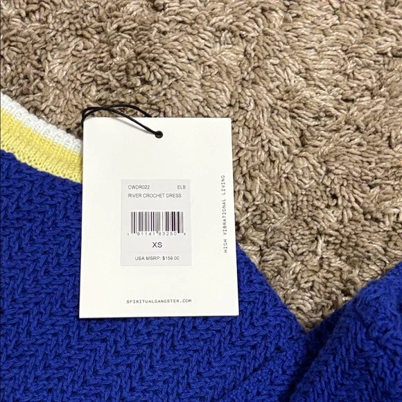 NWT SPIRITUAL GANGSTER River Crochet Dress Dresses